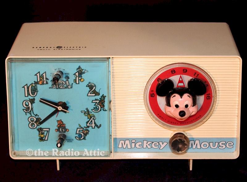 General Electric C-2418A "Mickey Mouse" Clock Radio (1960)