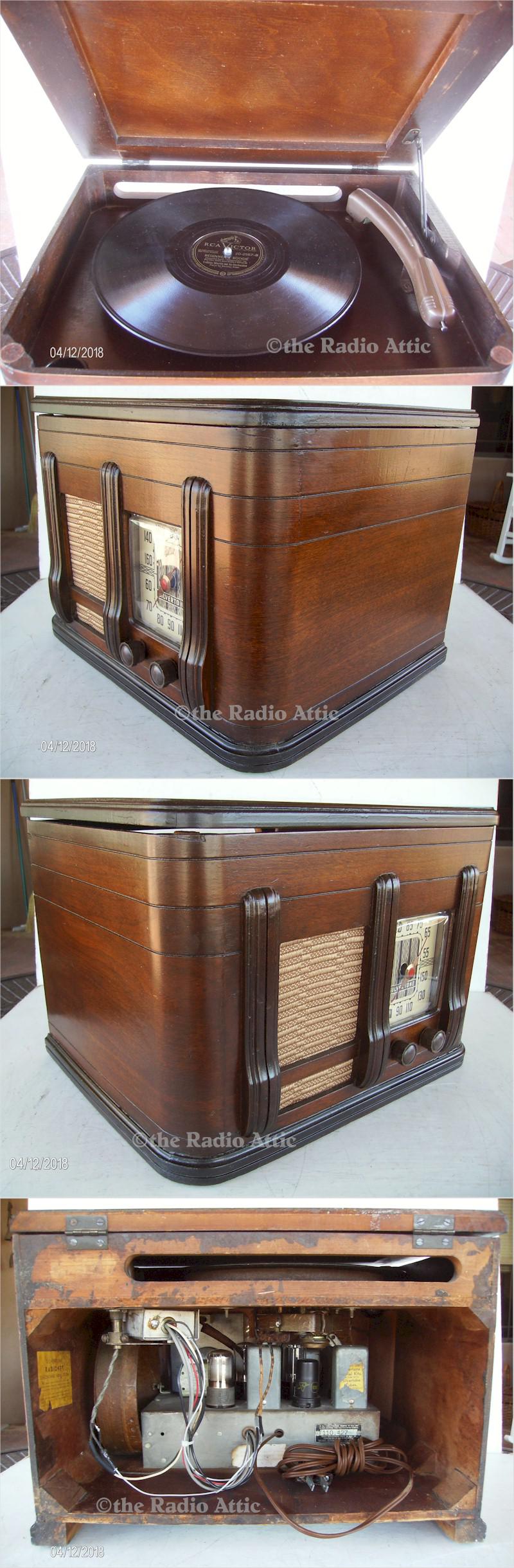 Silvertone 7055 Radio & Phonograph Combo