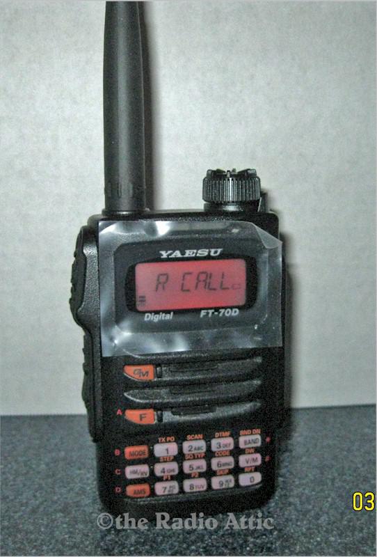 Yaesu 70DR/DE VHF/UHF Handheld Transceiver