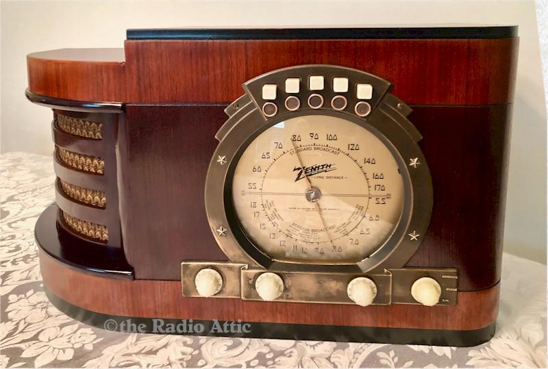 Zenith 6-J-322 "Stars & Stripes" AM/SW (1938)