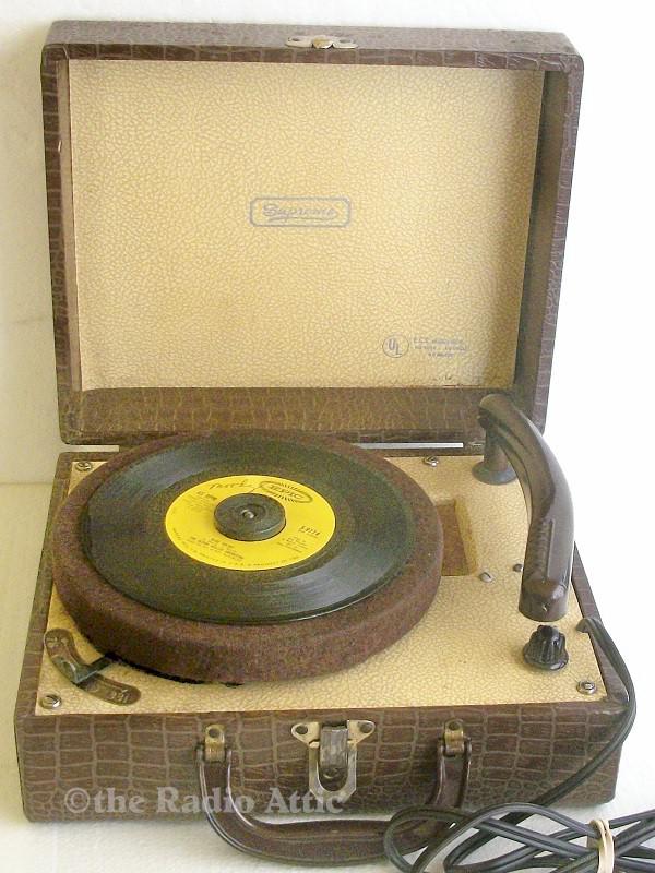 Supreme WO-2 Portable Record Player (1950s)