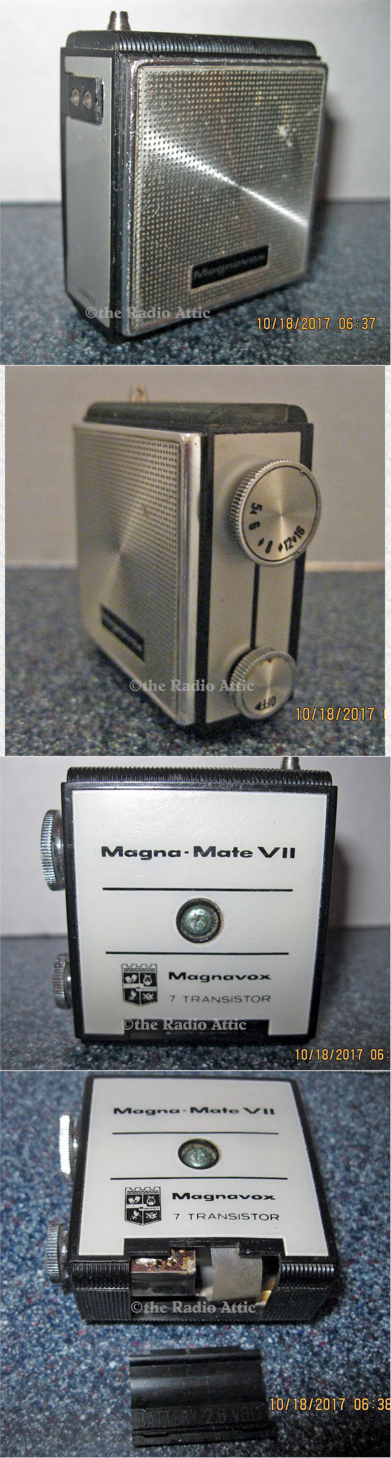 Magnavox AM-508 Magna-Mate Mini Transistor (1966)