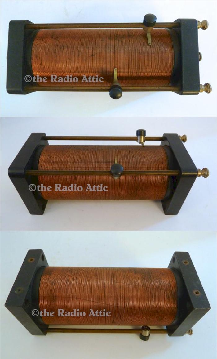 Murdock Crystal Radio Tuning Coil