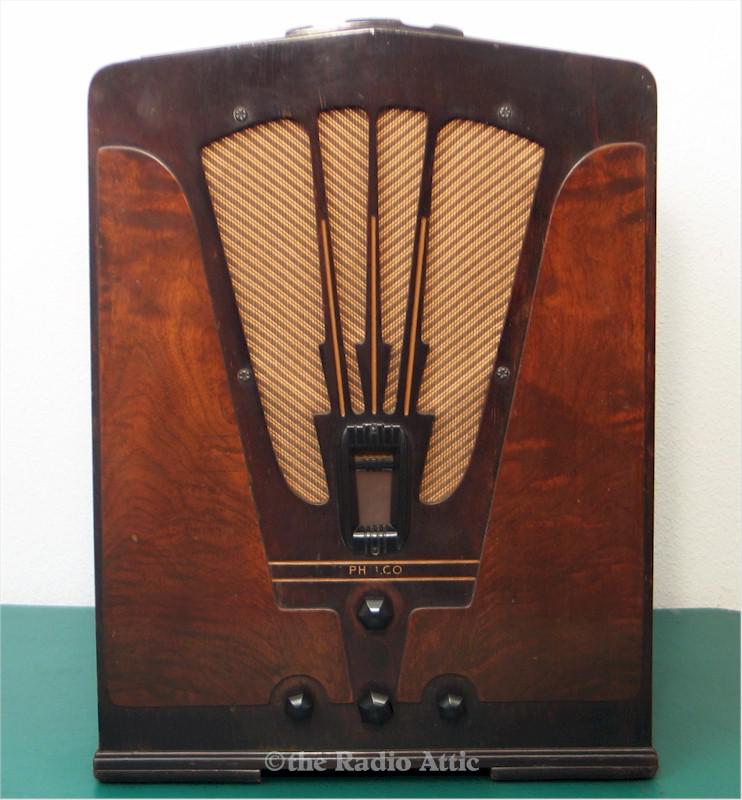 Philco 16B AM/SW Tombstone (1934)