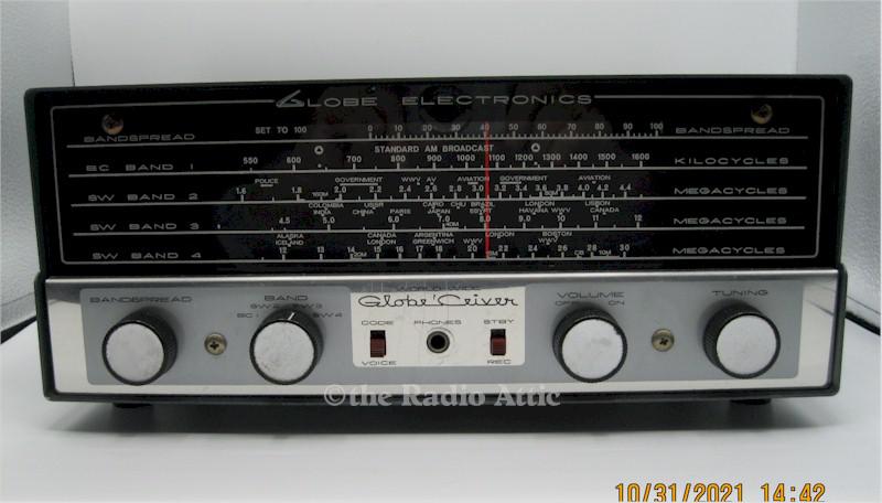 Globe 65-320 Short Wave Receiver (1960s)