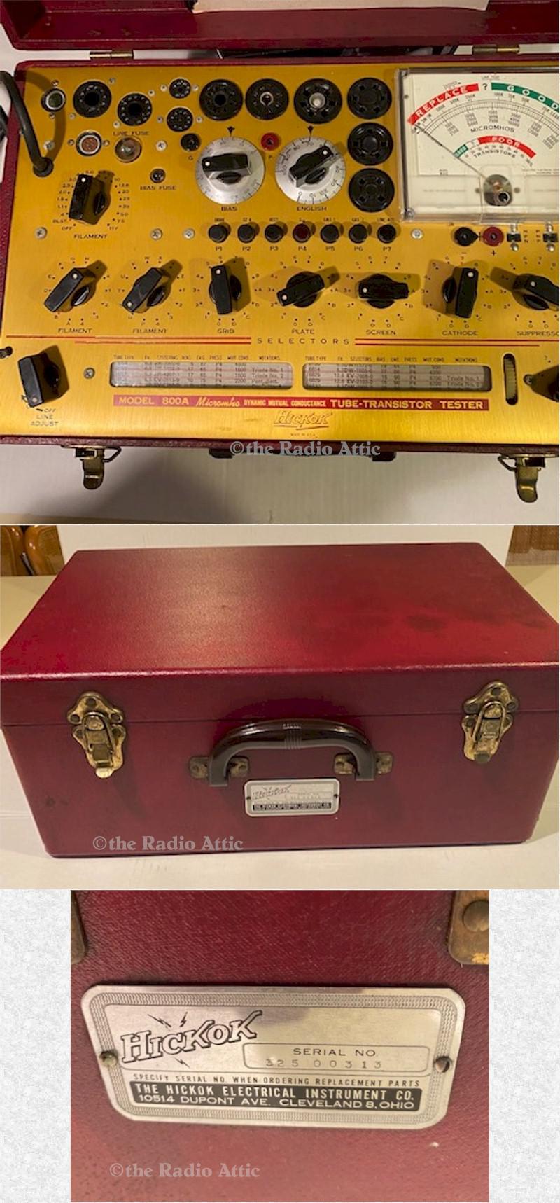 Hickok 800A Tube Tester