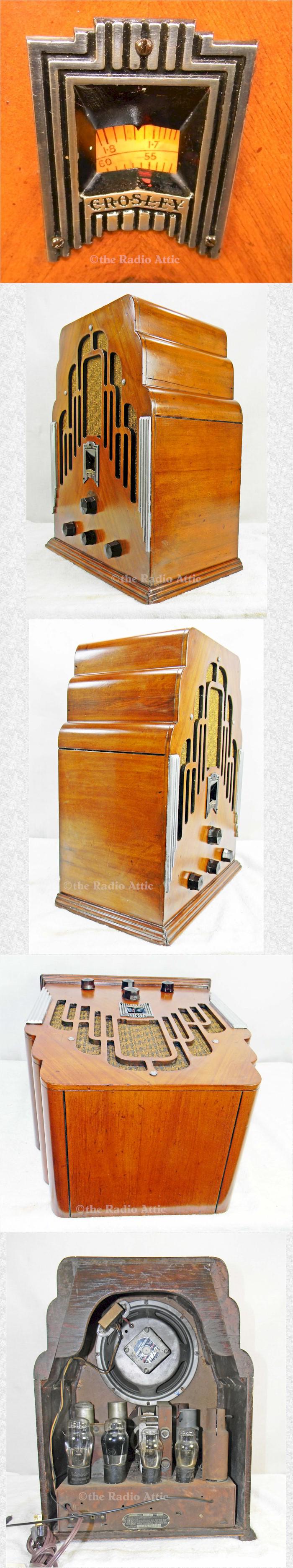 Crosley 179 "Dual Four" Tombstone (1934)