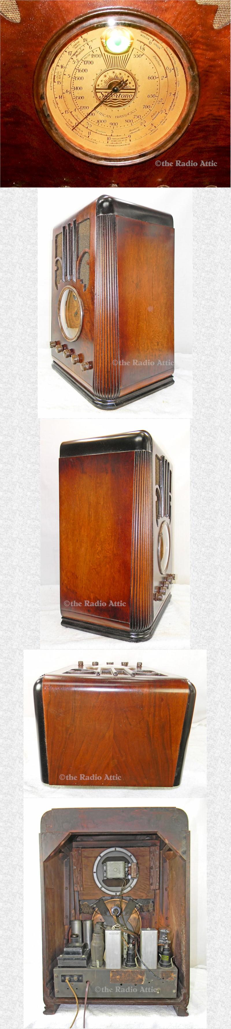 Silvertone 4465 Tombstone (1937)