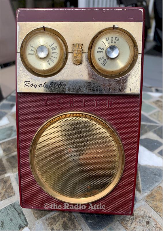 Zenith Royal 500 "Owl Eye" (1957)