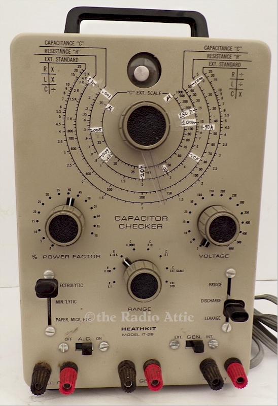 Heathkit IT-28 Capacitor Checker