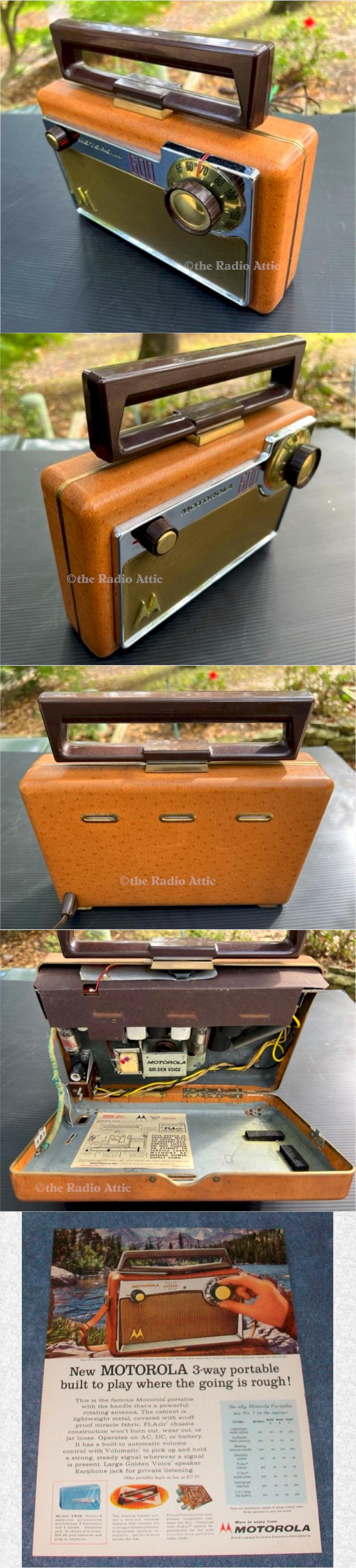 Motorola 66L2 "Golden Voice" (1955)