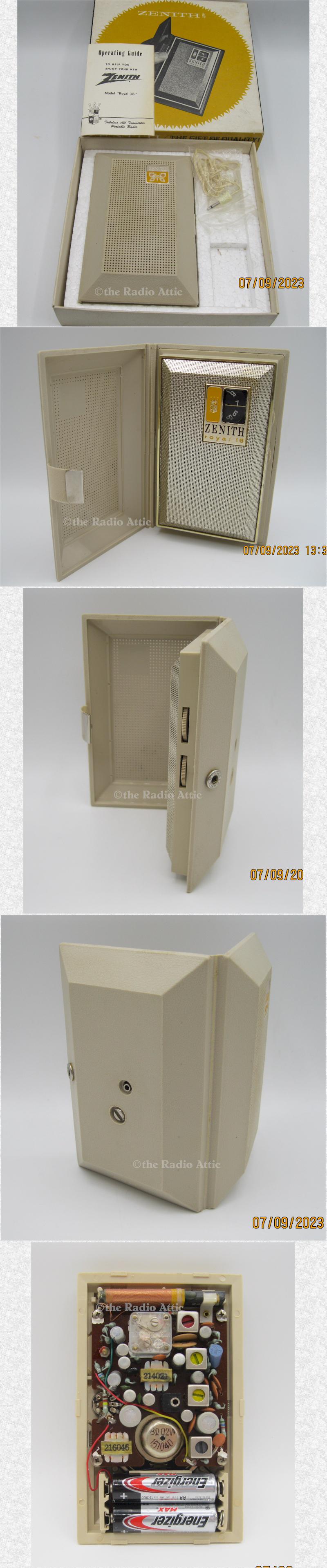 Zenith Royal 16L Boxed Set (1965)