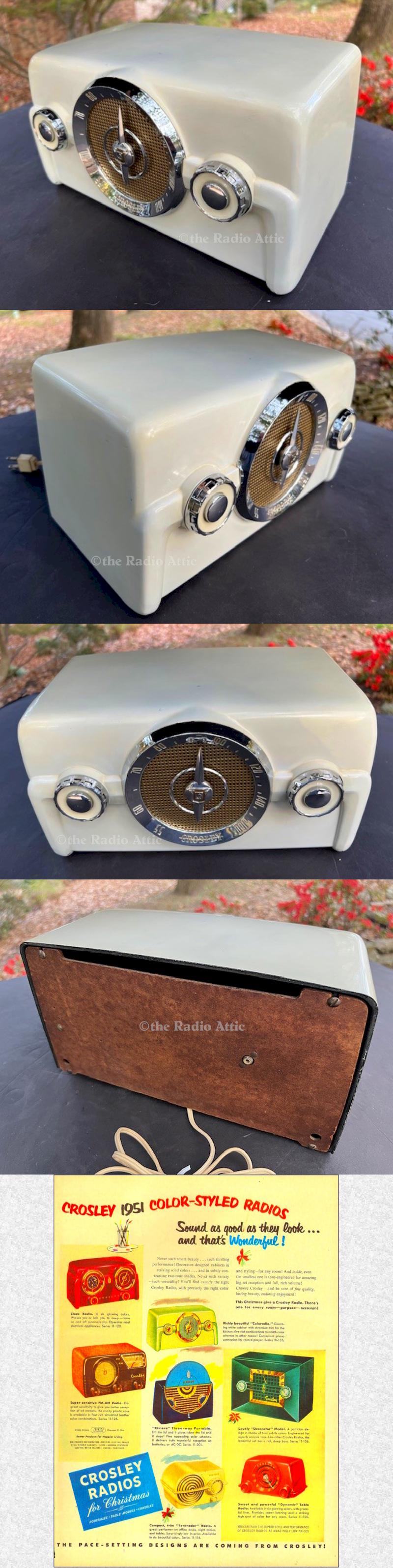 Crosley 10-135 "Color Radio" (1951)